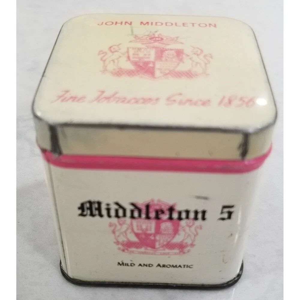 Vintage John Middleton Tobacco Tin – 1950s/70s, 2